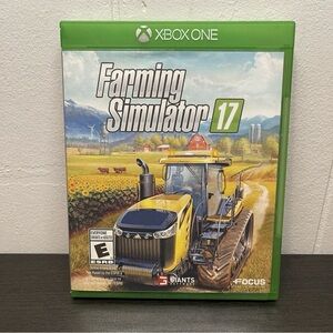 Farming Simulator 17 (Microsoft Xbox One, 2016) Complete With Manual CIB